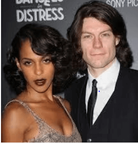 Patrick with his ex-girlfriend